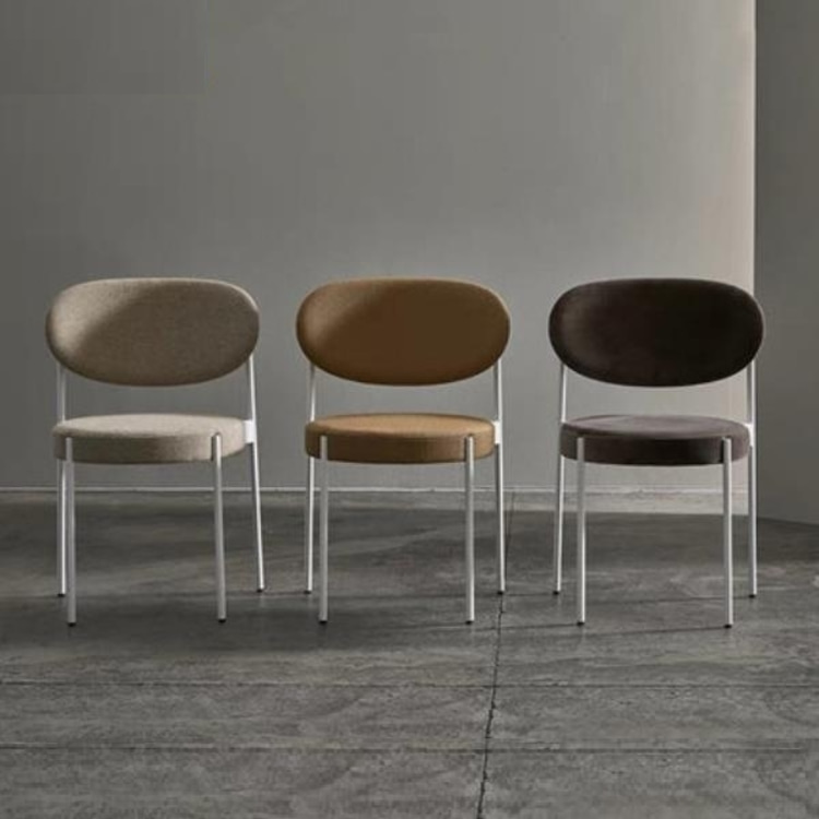 인테리어 패브릭 벨벳 디자인 식탁 의자