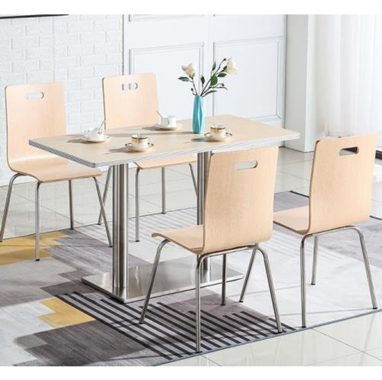 2~4인 카페 식당 휴게실 다용도 테이블 의자 세트