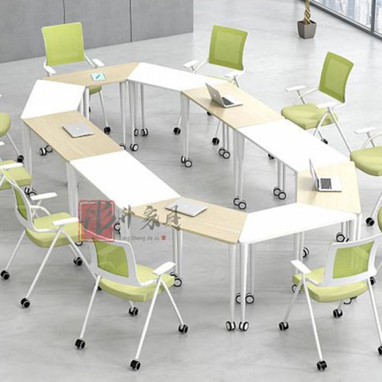 DIPYLON 리셉션 회의실 교무실 사다리꼴 테이블 책상
