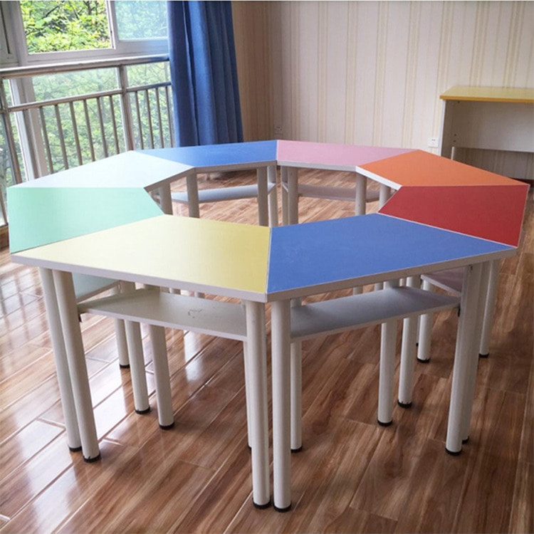 DIPYLON 수업 회의 사다리꼴 테이블 세트 4종류