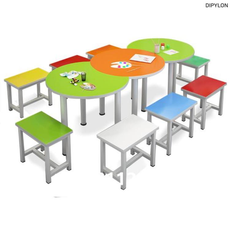 DIPYLON 수업 회의 모던한 테이블 의자 세트 8종류